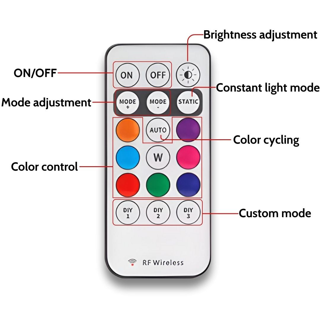 Easy Install Moto LED Light Kit